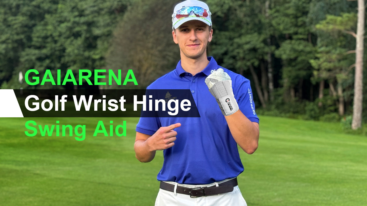 Load video: GAIARENA Wrist Brace for Golfers